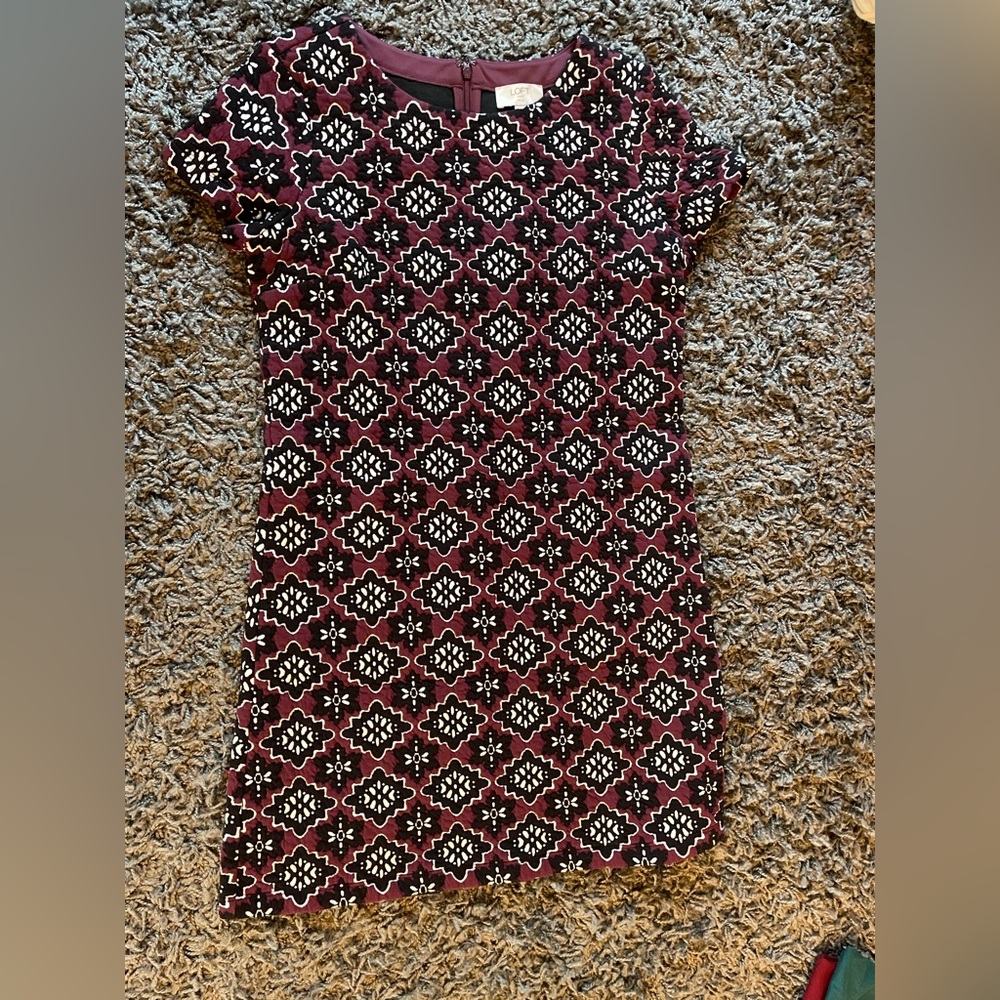 Loft Shift Dress Petite Small
